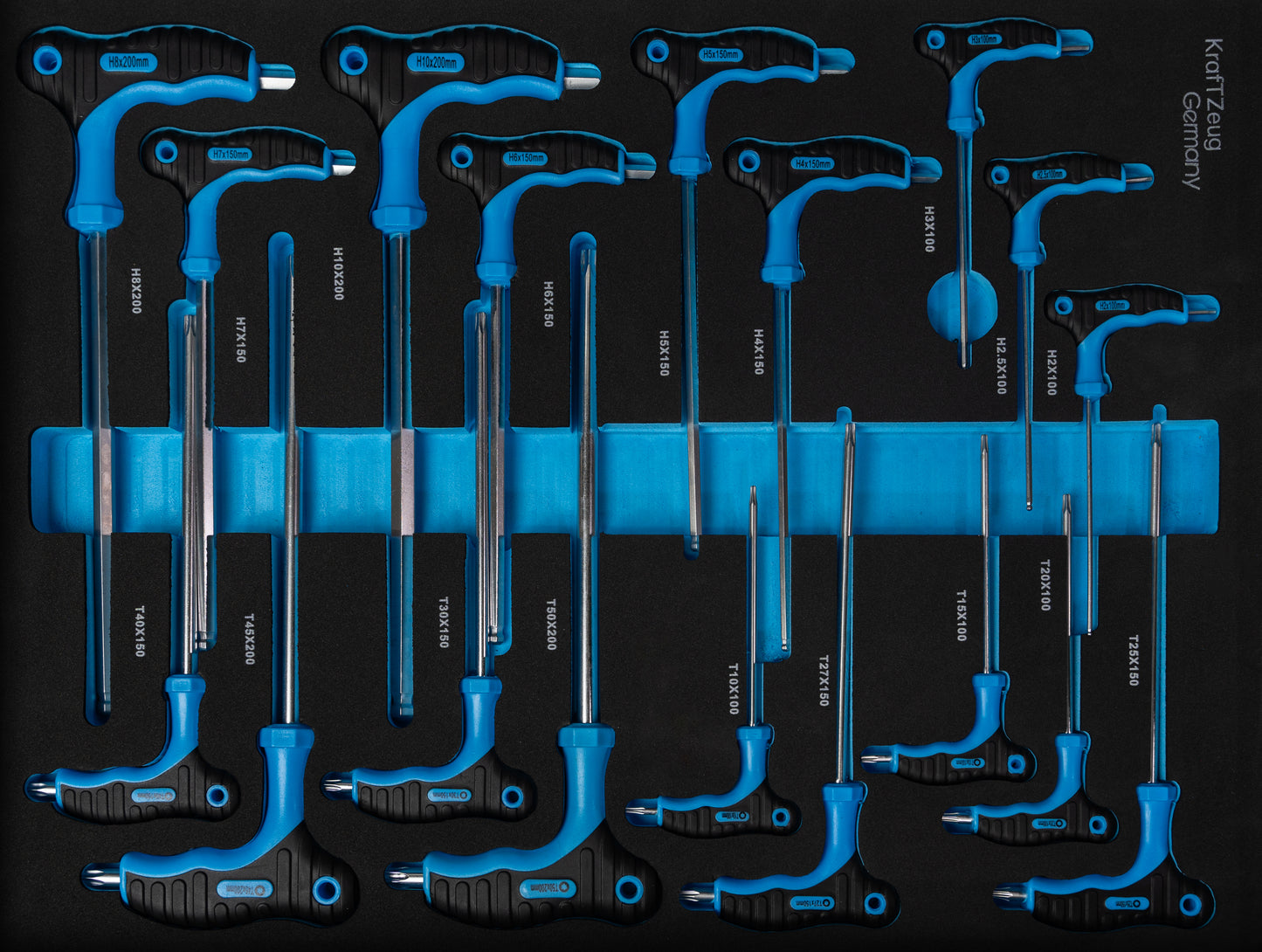 251 Piece Tool Cabinet, Blue Tool Chest with 7 Drawer Tool Chest