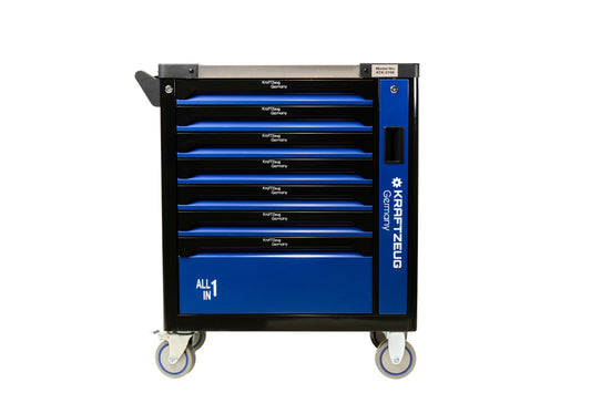 251 Piece Tool Cabinet, Blue Tool Chest with 7 Drawer Tool Chest